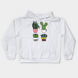 Cactus and Succulent Kids Hoodie